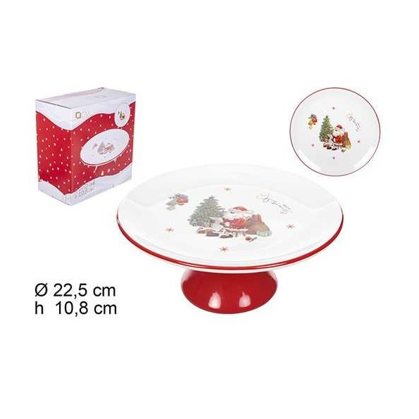 TARTERA CERAMICA NAVIDAD 22.5cm