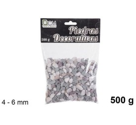 PIEDRA DECORATIVA PULIDA 4-6mm(500 g)