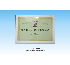 MARCO DIPLOMA A3 BLANCO DM-873(6/12)