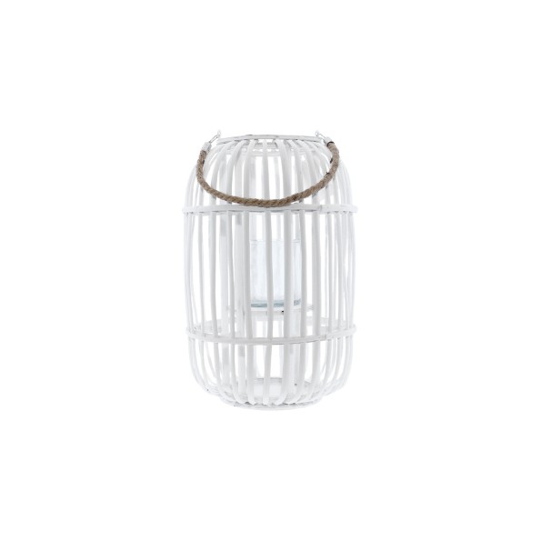 PORTAVELA VASO CRISTAL ZAMORA BLANCO 40C