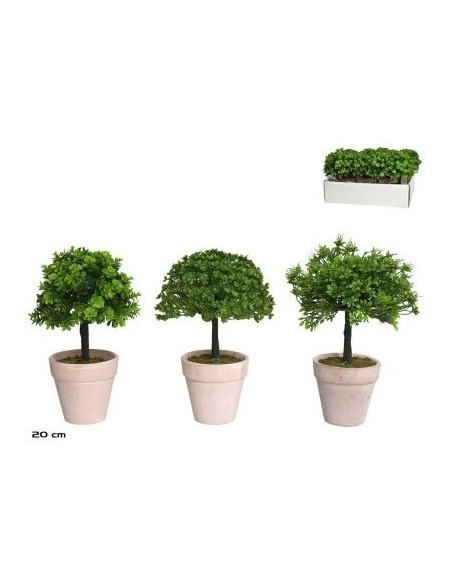 MACETA TERRACOTA BOJ SURT 20 CM