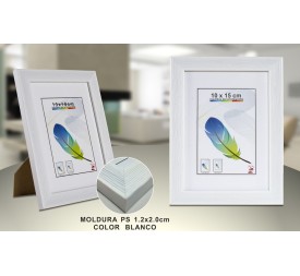 PORTAFOTO PLASTICO PS-612 10X15CM(24/48)