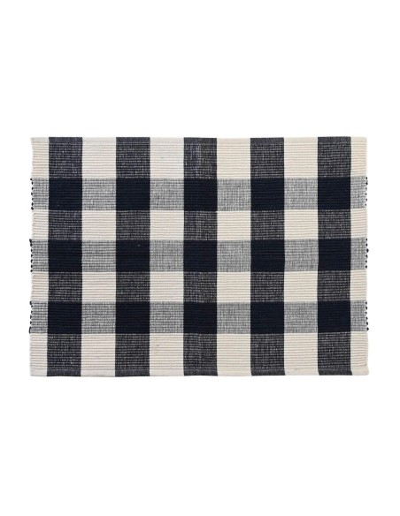 INDIVIDUAL ALGODON 50X0,5X33 200GSM CUADROS AZUL