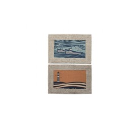 ALFOMBRA ALGODON 60X40X1 850GSM 2 SURTIDO