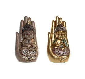 FIGURA RESINA 15,5X11X29 BUDA MANO 2 SURT.