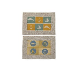 ALFOMBRA ALGODON 60X40X1 3 SURTIDO