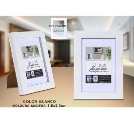 PORTAFOTO MADERA 20X25CM DM-810 (12/24)