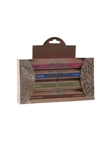 INCIENSO VARILLA SET 56 AROMA 0,5X0,5X20 ARBOL DE