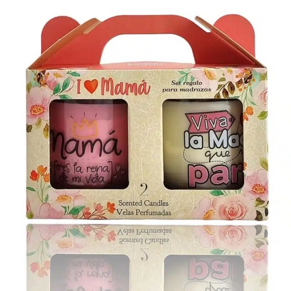 PACK 2 VASOS I LOVE MAMA SET