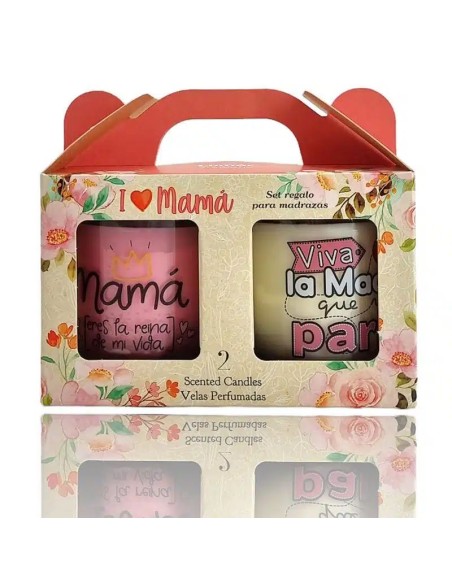 PACK 2 VASOS I LOVE MAMA SET