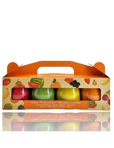 PACK 4 VASOS YOGURT FRUIT BASKET