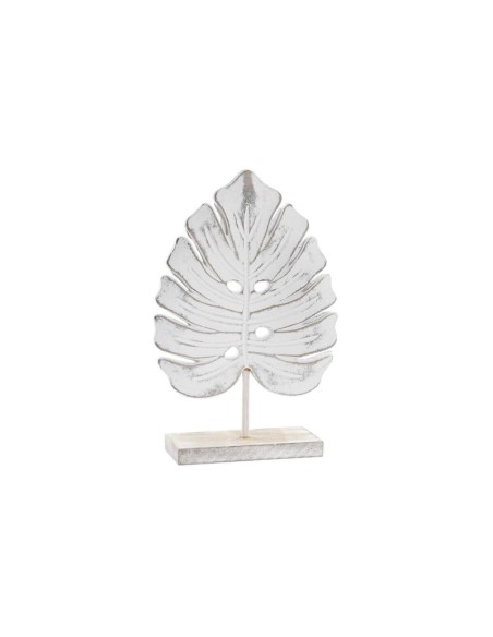 DECORACION MDF BAMBU 17X6X27 HOJA DESGASTADO