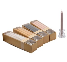 VELA SET 4 CERA 2X2X20 48 GR, PORTAVELA 2 SURT.