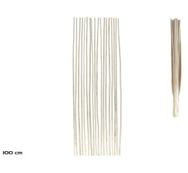 VARA YUTE 100CM BLANQUEADA 18PCS