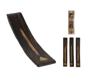 PORTA INCIENSO CURVO 25,4X3,5CM 3 SURT.