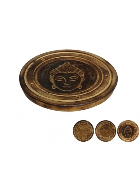 PLATO INCIENSO 10CM 3 SURT.