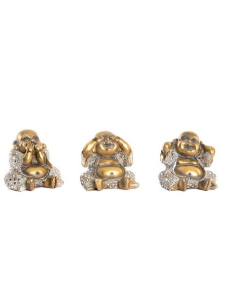 FIGURA RESINA 13X13X13 BUDA 3 SURT