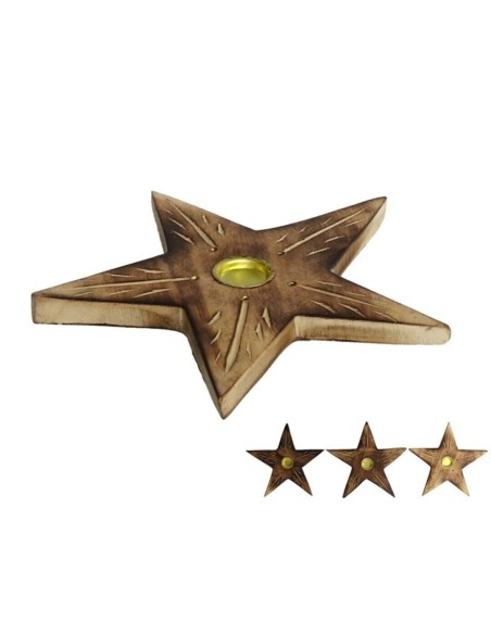 PLATO ESTRELLA CONO 13CM