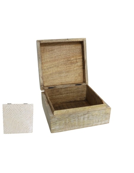 CAJA TALLADA WAVES 17X17X8CM