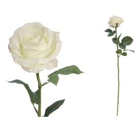 VARA ROSA REAL TOUCH 60 CM BLANCO
