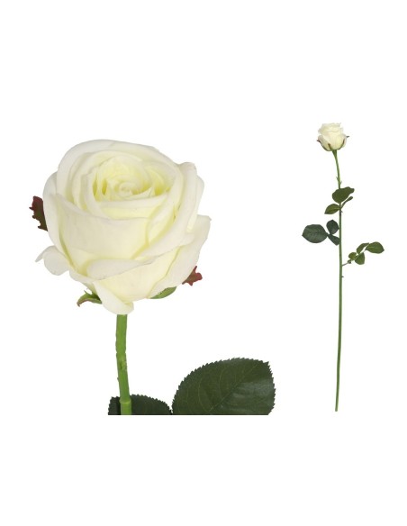 VARA ROSA REAL TOUCH 89 CM BLANCO