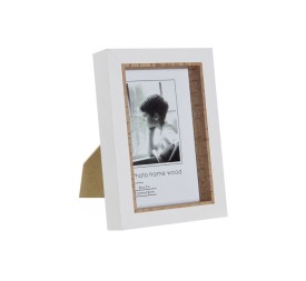 MARCO FOTO 10X15 MADERA CORCHO 13X3X18 BLANCO