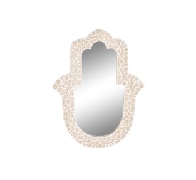 ESPEJO MANGO 45X2X60 HAMSA BLANCO