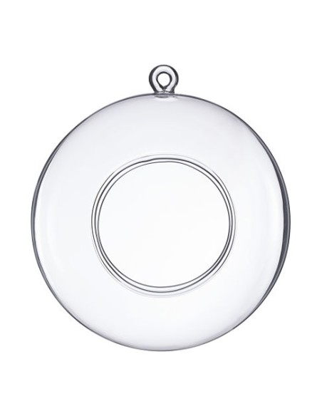 PORTA VELA CRISTAL COLGANTE, "ECLIPSE" - Ø 21,8/20x7,2 ALTUR