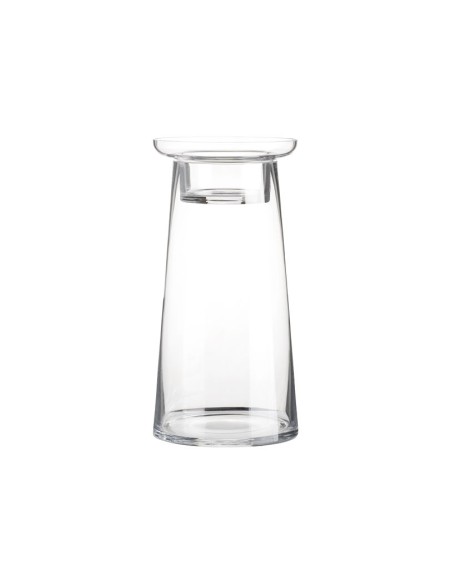 PORTA VELA CRISTAL "FARO" - Ø 16x32,5 ALTURA cm.