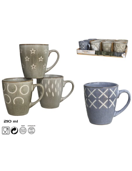 TAZA MUG 210ML NORTH - GRES 4SU