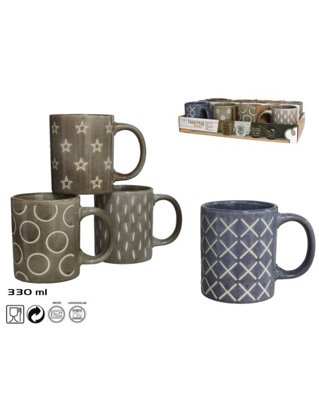 TAZA MUG 330ML NORTH - GRES 4SU