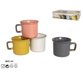 TAZA MUG TIERRA 120ML SURTIDO GRES