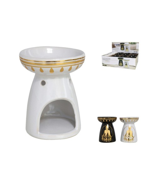 QUEMADOR CERAMICA ZEN 9X9X11,5CM 2SU