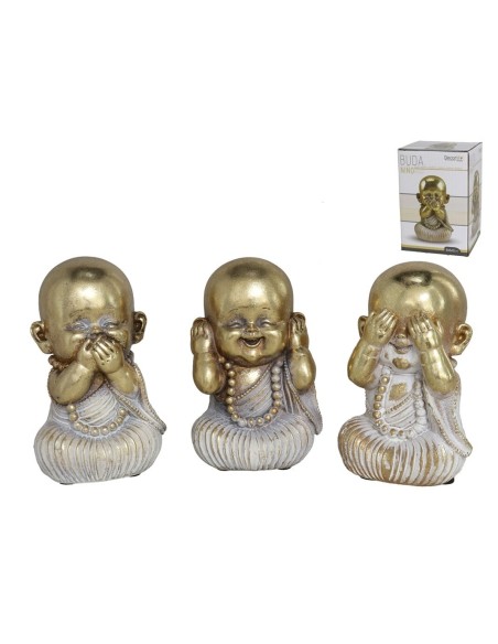 BUDA NIÑO GOLD 8X8X12CM 3 SURT.
