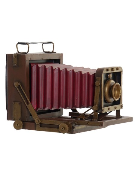 DECORACION METAL 23X18X17 ROJO