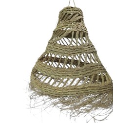 LAMPARA ESPARTO ARTESANAL 35*36