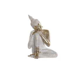 FIGURA RESINA 15X12X21 BUDA DORADO