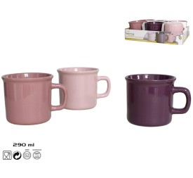 TAZA MUG 290ML VERONA - CERAMICA 3 SURT