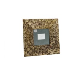 MARCO FOTOS TALLADO BUDA 20X20CM