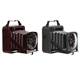 RELOJ SOBREMESA HIERRO 19X15X20 CAMARA 2 SURT.