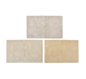 ALFOMBRA ALGODON 80X50X1 520GR GR BAÑO 3 SURT.