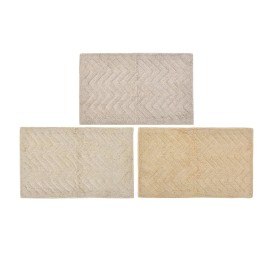 ALFOMBRA ALGODON 80X50X1 520 GR G BAÑO 3 SURT.