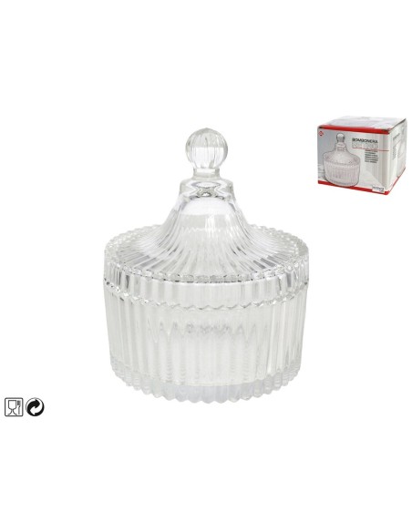 BOMBONERA RETRO 10,5X10,5X13 CM