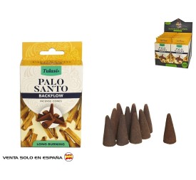 INCIENSO 28G 10 CONOS TULASI PALO SANTO