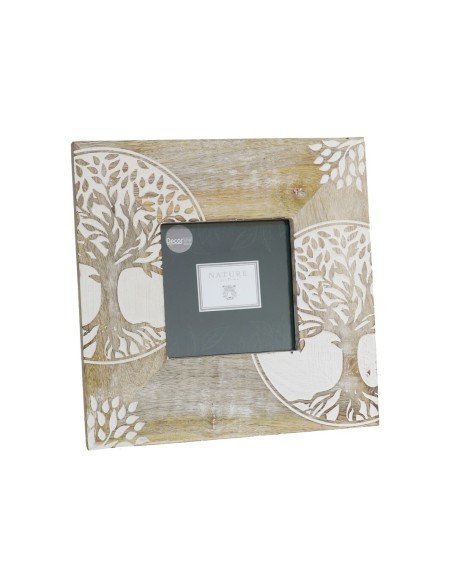MARCO FOTOS TALLADO TREE 20X20CM