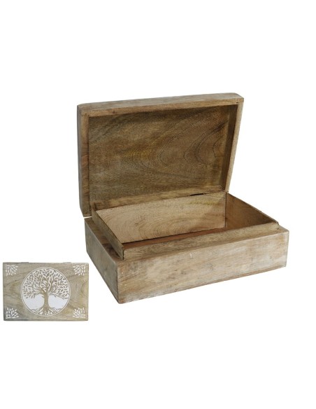 CAJA TALLADA TREE 25X17X8CM