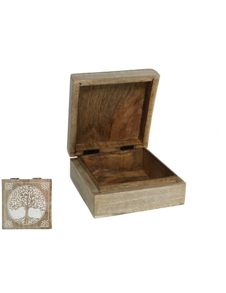 CAJA TALLADA TREE 13X13X6CM