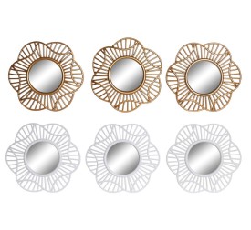 ESPEJO SET 3 PP CRISTAL 25X2X25 2 SURT.