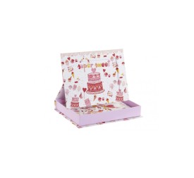 DIARIO CARTON PAPEL 15,3X3,5X19,9 SUPERSWEET ROSA