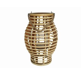 PORTAVELAS C/VASO CRISTAL PIXI 40X30CM